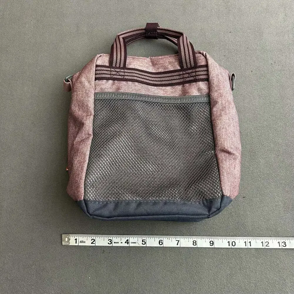 Adidas Squad Insulated Lunch Bag in Purple and Rose Gold